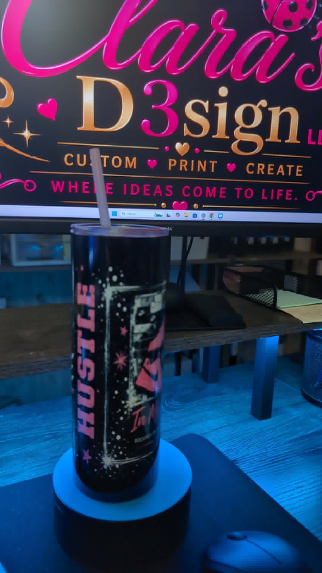Custom 20oz Sublimation Tumbler