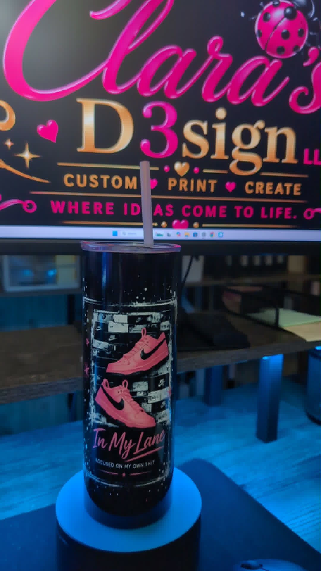 Custom 20oz Sublimation Tumbler